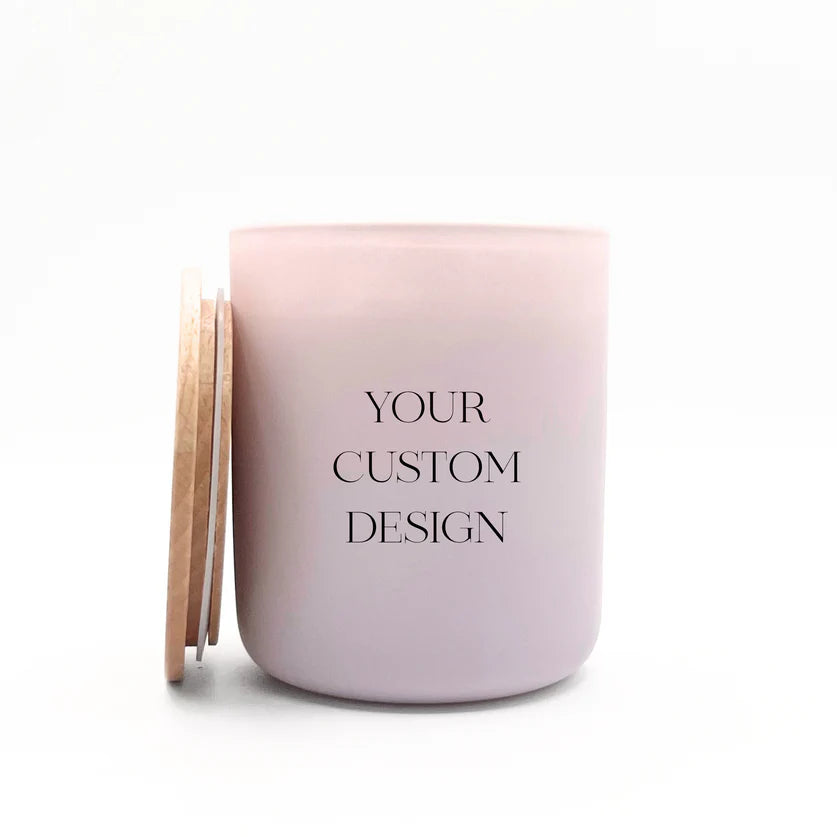 Luxe Custom Printed Candle (Minimum 36)